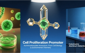 金精三羧酸銨鹽：從細胞培養(yǎng)促進劑到鋁試劑的多面性研究