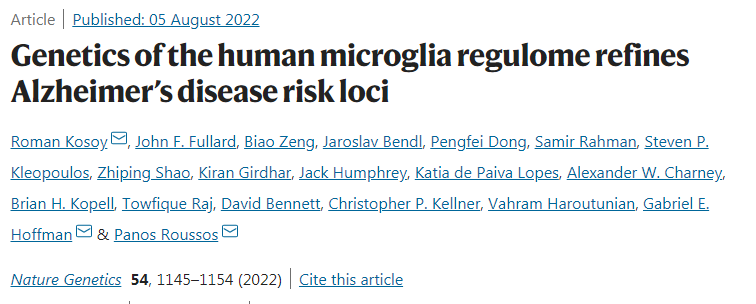 人類(lèi)小膠質(zhì)細(xì)胞如何促進(jìn)阿爾茨海默病(AD)的發(fā)生和發(fā)展的 人類(lèi)小膠質(zhì)細(xì)胞如何促進(jìn)阿爾茨海默病(AD)的發(fā)生和發(fā)展的