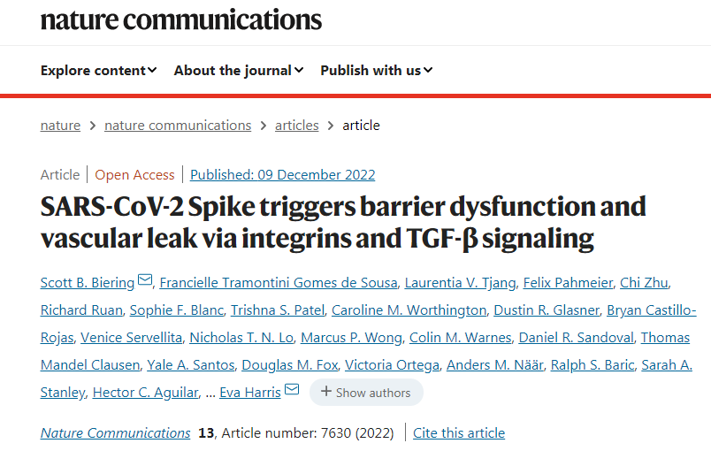 SARS-CoV-2病毒產(chǎn)生的病毒毒素可能會導致嚴重的COVID-19感染